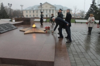 Герой Советского Союза А.П. Солуянов в Тольятти Герой Советского Союза А.П. Солуянов в Тольятти